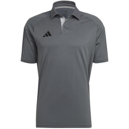 Koszulka męska adidas Tiro 23 Competition Polo szara HU1344 XL