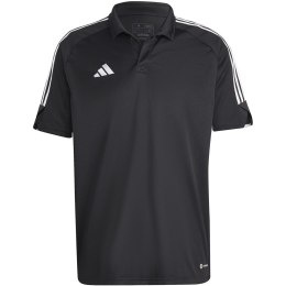 Koszulka męska adidas Tiro 23 League Polo czarna HS3578 2XL