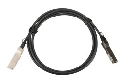 Extralink QSFP+ DAC | Kabel QSFP+ | DAC, 40Gbps, 1m, 30AWG