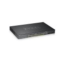 Switch Zyxel GS1920-24HP 28p PoE (PoE+: 24;) 375W Managed Gigabit