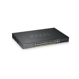 Switch Zyxel GS1920-24HP 28p PoE (PoE+: 24;) 375W Managed Gigabit