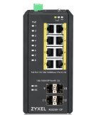 Switch Zyxel RGS200-12P PoE(PoE+: 8;)  240W Managed Gigabit Rugged