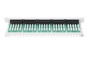 Digitus Panel krosowy (patch panel) ISDN 19" 50x RJ45 (8P4C), LSA poziom, kat.3, nieekranowany, 1U, szary