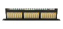 Patch panel Extralink EX.9830 (1U; kat. 5e; 24xRJ-45)