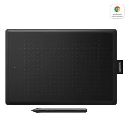 Wacom One by Medium tablet graficzny Czarny 2540 lpi 216 x 135 mm USB