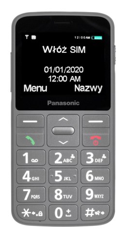 TELEFON KOMÓRKOWY PANASONIC KX-TU160EXG SZARY