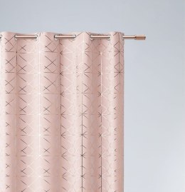 Zasłona GLAMMY Dusty Pink 140x250