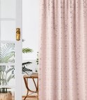 Zasłona GLAMMY Dusty Pink 140x250