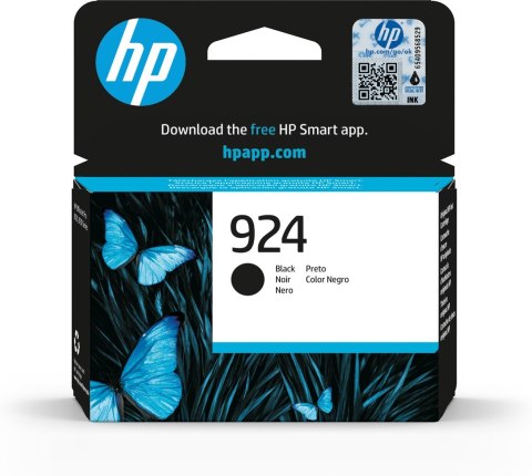 HP oryginalny Tusz nr 924 4K0U6NE Black