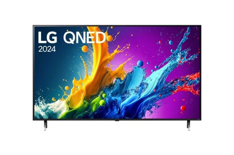 Telewizor LG 55QNED80T3A QNED 55'' 4K Ultra HD WebOS 24 Dolby Digital DVB-T2 Czarny