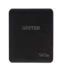 UNITEK ŁADOWARKA GAN 2X USB-C, USB-A, 140W