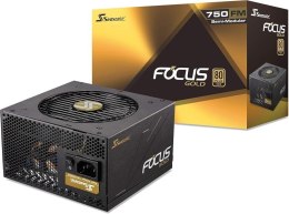 Seasonic Focus Gold 750 moduł zasilaczy 750 W 20+4 pin ATX ATX Czarny