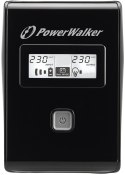 POWER WALKER UPS LINE-IN VI 850 LCD 850VA 2X SCHUKO, RJ11, USB, LCD