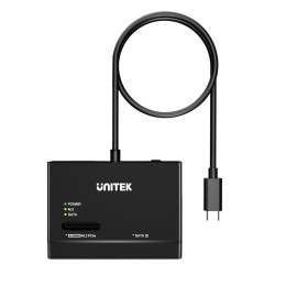 Unitek Mostek USB-C na dyski SATA i M.2 MVMe