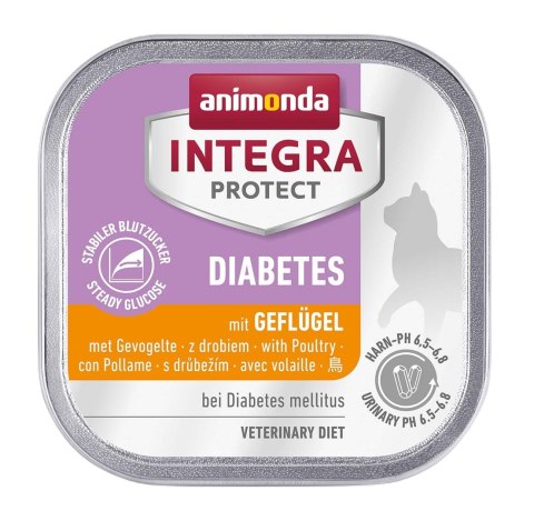 ANIMONDA Integra Protect Diabetes kurczak - mokra karma dla kota - 100g