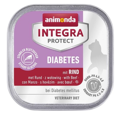 ANIMONDA Integra Protect Diabetes wołowina - mokra karma dla kota - 100 g