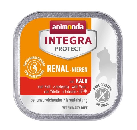 ANIMONDA Integra Protect Nieren cielęcina - mokra karma dla kota - 100g