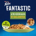 PURINA Felix Fantastic: królik - mokra karma dla kota - 85 g