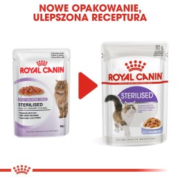 ROYAL CANIN FHN Sterilised w galaretce - mokra karma dla kota dorosłego - 12x85g