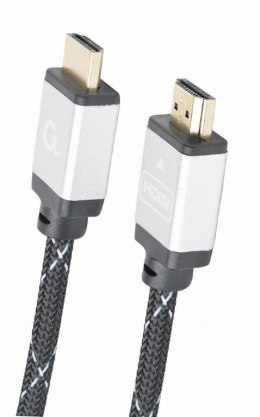 Kabel GEMBIRD Seria select plus CCB-HDMIL-5M (HDMI M - HDMI M; 5m; kolor czarny)