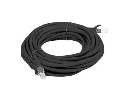 Patchcord UTP Lanberg PCU6-10CC-0500-BK (RJ45 - RJ45 ; 5m; UTP; kat. 6; kolor czarny)