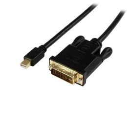 StarTech.com MDP2DVIMM6BS adapter kablowy 1,9 m Mini DisplayPort DVI-D Czarny