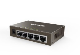 Tenda TEG1005D łącza sieciowe Nie zarządzany Gigabit Ethernet (10/100/1000) Szary