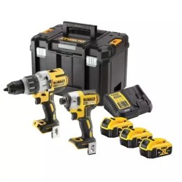 DEWALT.ZESTAW COMBO 18V DCK276P3T (DCD996 + DCF887) 3x5,0Ah TSTAK