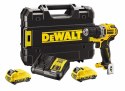 Wiertarko-wkrętarka DEWALT DCD701D2-QW akumulatorowa 2x 12V 2Ah XR TSTAK Czarny, Żółty