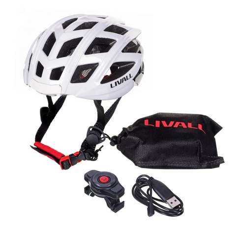 Kask LIVALL BH60SE Neo "L", Bluetooth, biały