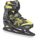 Łyżwy Roces Jokey Ice 3.0 Boy czarno-limonkowe 450707 02 30-33