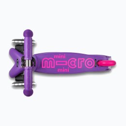 Micro hulajnoga Mini Deluxe LED Purple/Pink