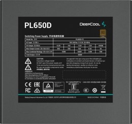 Zasilacz DeepCool PL650-D 650W 80 Plus Bronze