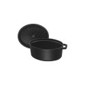 Garnek żeliwny owalny STAUB 40509-319-0 - czarny 5.5 ltr