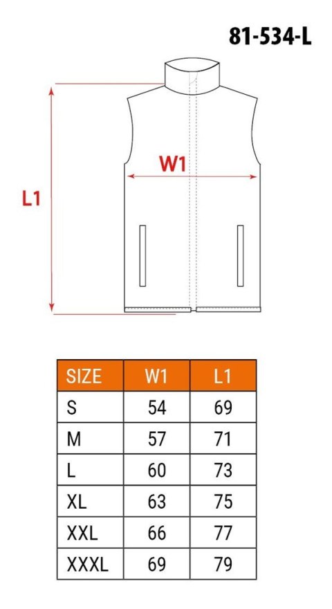 Bezrękawnik puchowy NEO Tools 81-534-L_PL PREMIUM, rozmiar L