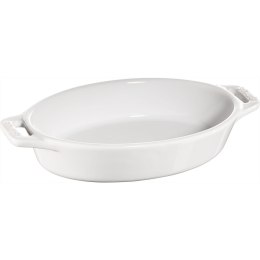 STAUB COOKING Owalny półmisek ceramiczny 400 ml, biały