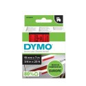 Dymo- Taśma D1 - 19 mm x 7 m czarny / czerwony