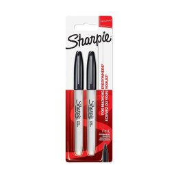 Marker permanentny Sharpie Fine - blister 2szt. (czarny) F 1,0mm 1985860