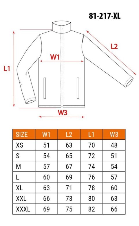 NEO tools 81-217-XL ubranie robocze Kurtka