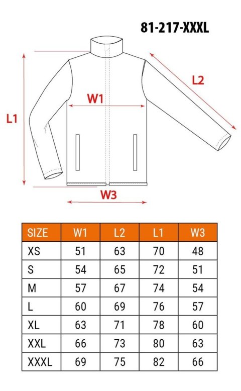 NEO tools 81-217-XXXL ubranie robocze Kurtka