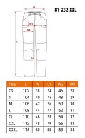 NEO tools 81-232-XXL spodnie ochronne