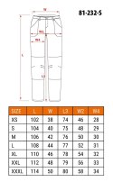 NEO tools 81-232-S spodnie ochronne