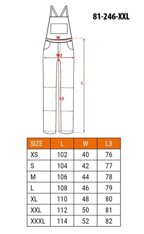 NEO tools 81-246-XXL ubranie robocze