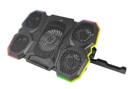 ESPERANZA PODSTAWKA CHŁODZĄCA GAMING Z PODSTAWKĄ NA TELEFON LED RGB BREVA EGC107