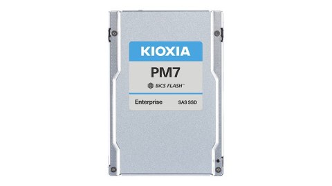 Dysk SSD Kioxia PM7-V 12.8TB 2.5" SAS 24Gb/s KPM71VUG12T8 (DWPD 3)