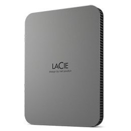 LaCie Mobile Drive Secure zewnętrzny dysk twarde 4 TB USB Type-C 3.2 Gen 1 (3.1 Gen 1) Szary