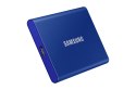 Dysk zewnętrzny SSD Samsung T7 (1TB; USB 3.2; niebieski; MU-PC1T0H/WW)