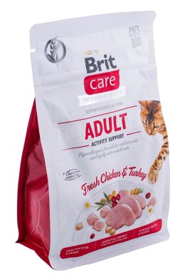 BRIT Care Grain Free Activity Support Adult - sucha karma dla kota - 400 g