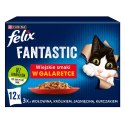 FELIX Fantastic Wiejskie smaki - mokra karma dla kota - 12x85g