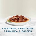 Purina Gourmet Perle fileciki w sosie Mix Smaków - mokra karma dla kota - 60x85 g